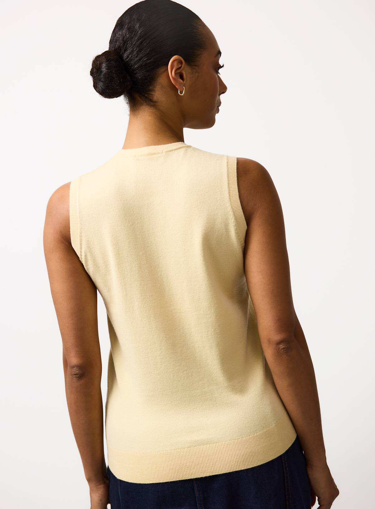 Light Yellow Soft Touch Tank Top 22 - Image 4